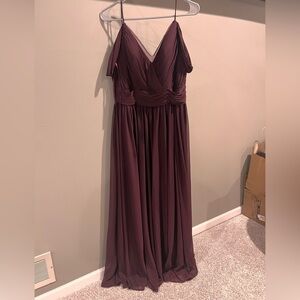 Burgundydy Bridesmaid Dress